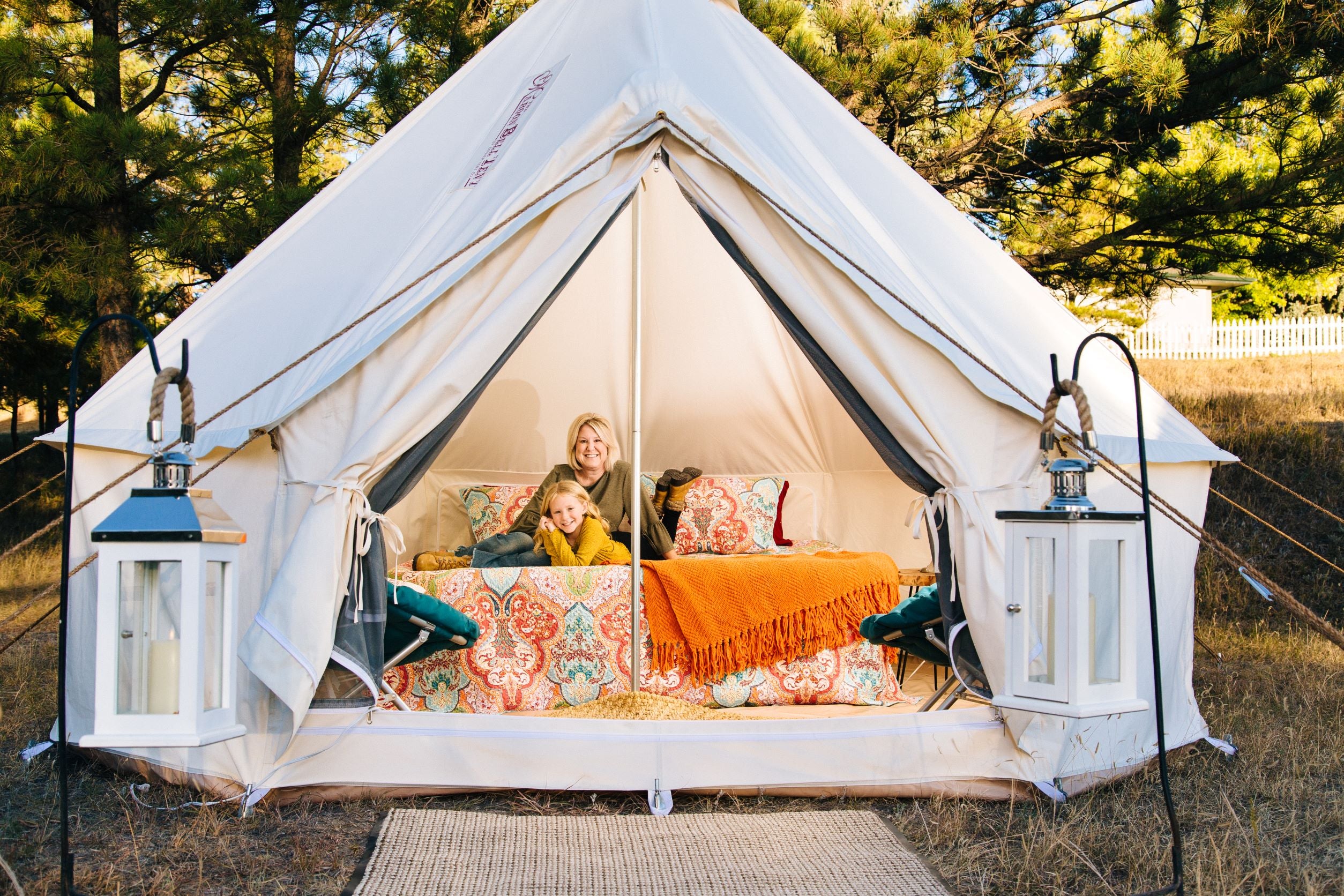 Beauty, Resistance and Style Inside a Bell Canvas Tent