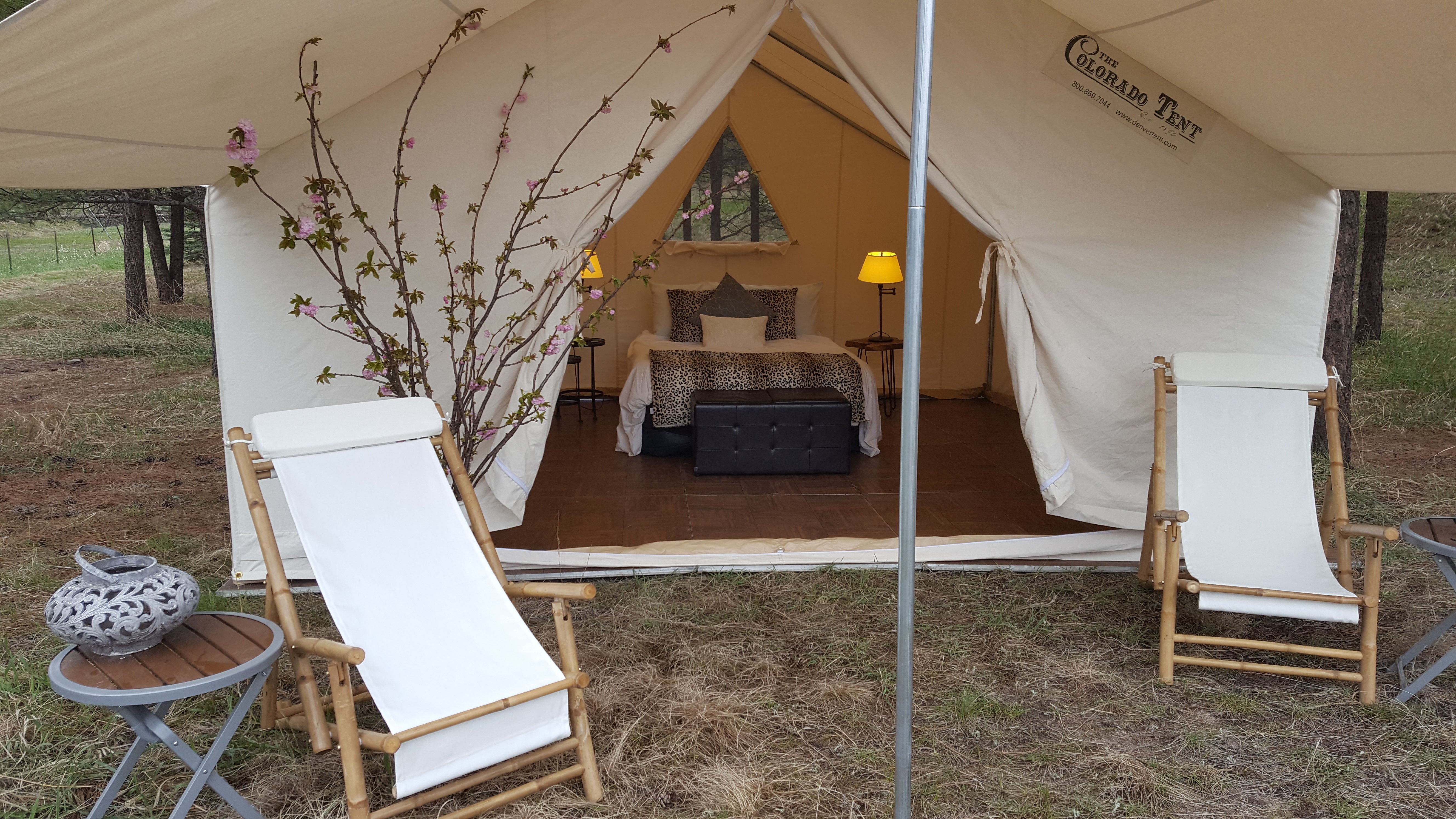 Glamping Tents Make You Feel Home, Home on the Range
