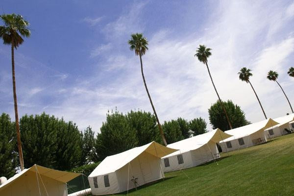 Coachella : Preparing the Denver Tent way!